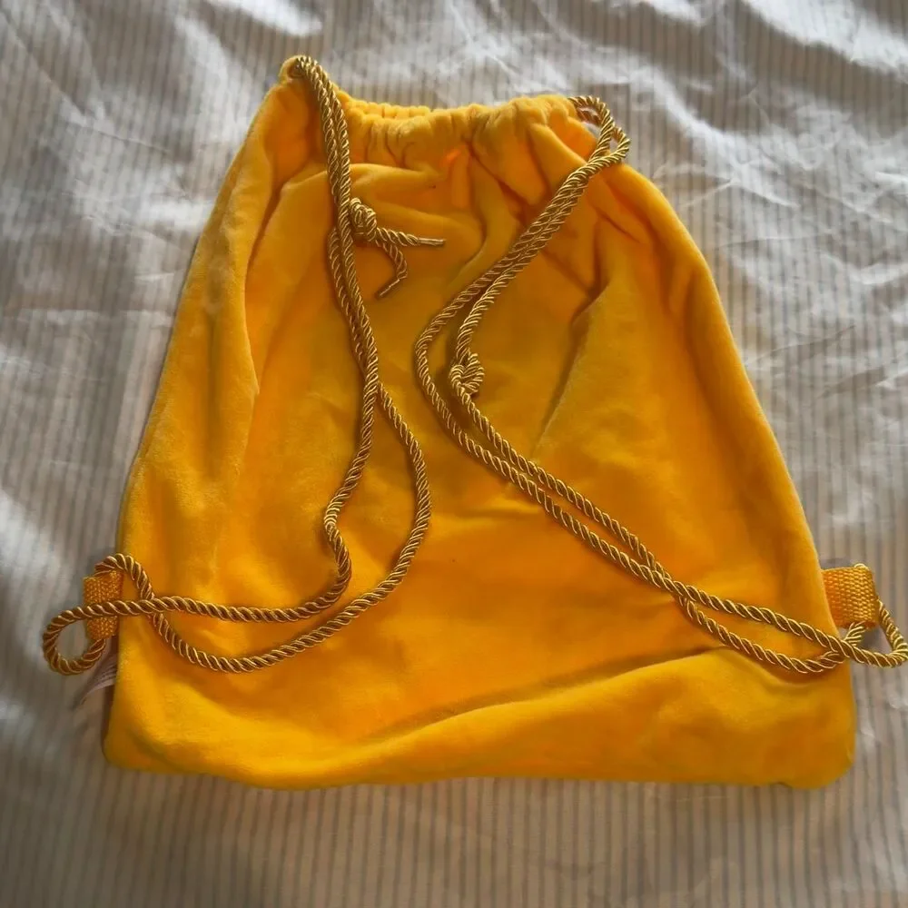 Yellow Jeffy drawstring bag #gaming #gamer